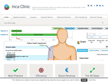 Tablet Screenshot of incaclinic.com